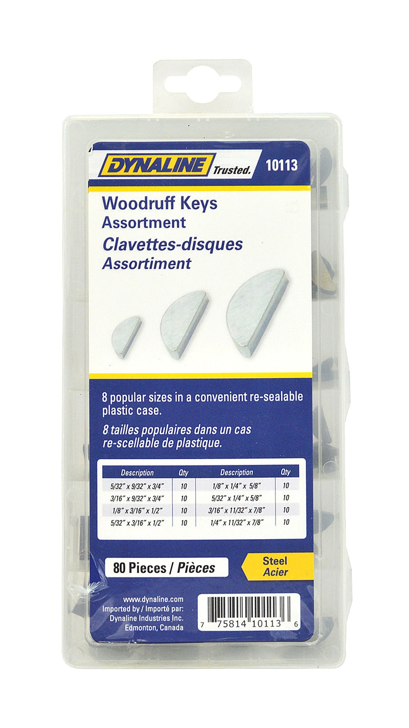 10113, Woodruff Key Assortment