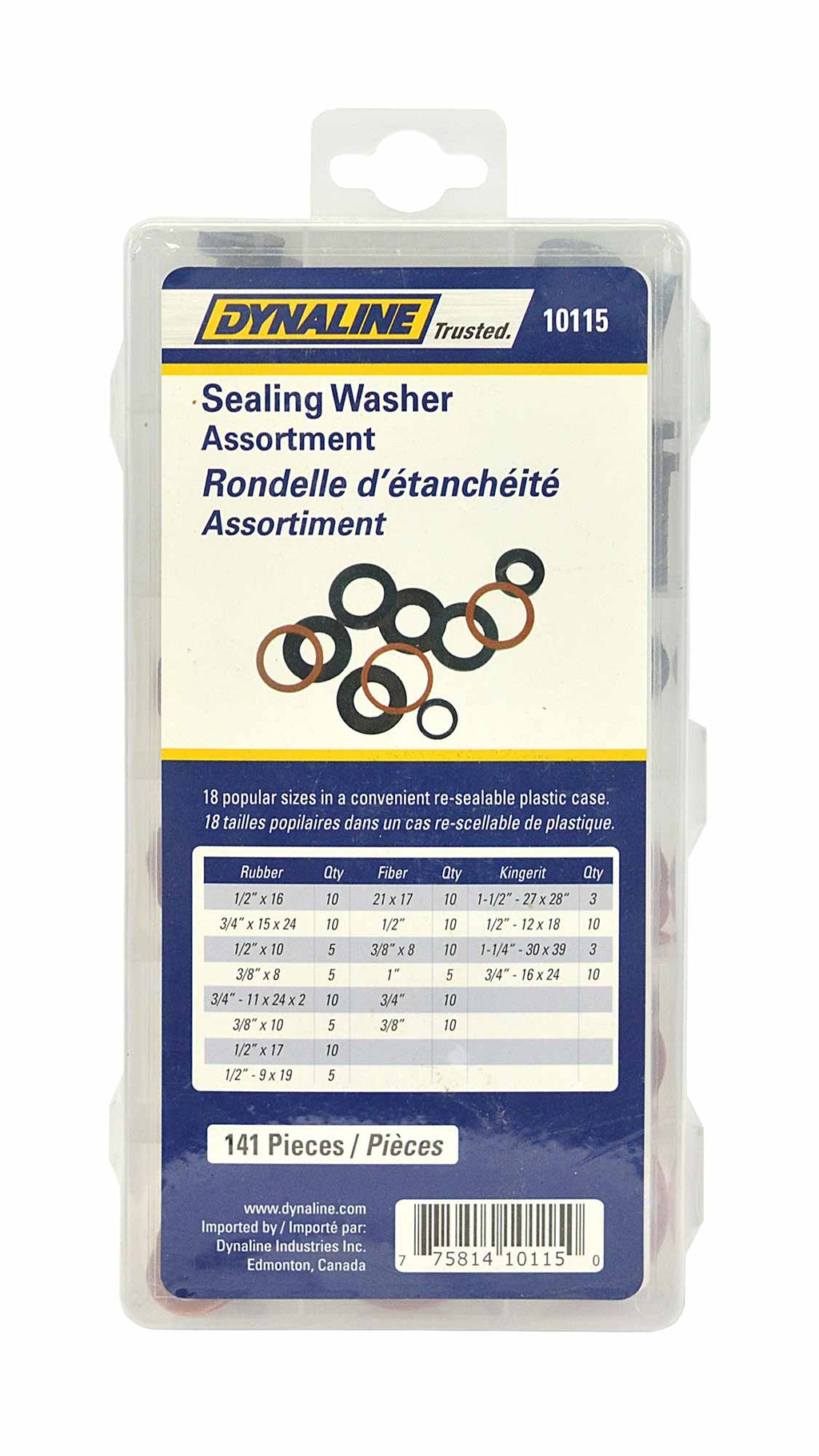 10115, RUBBER SEALING WASHER ASSORTMENT – Saskatoon Agri-Auto Parts Inc.