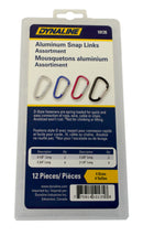 10135, Aluminum D-Ring Assortment