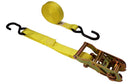 11184, Ratchet Strap 1"x20' S Hooks WLL-1000Lb, ULL-3000Lb Yellow