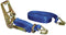 11189, Ratchet Strap 1 x 15' Blue 1800 lb. Double J hooks