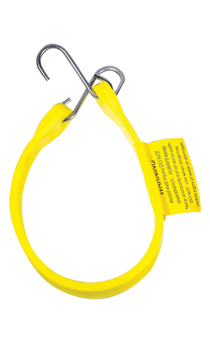 11295, 9" Cold Weather HD Tarp Strap (90Lb) w/S-Hooks - 10/pkg