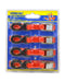 12331, Cam Straps 1 x 6' 4-Pack Red