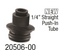 20506-00, FITTING  - ORS x 1/4" PUSH-IN TUBE - STRAIGHT