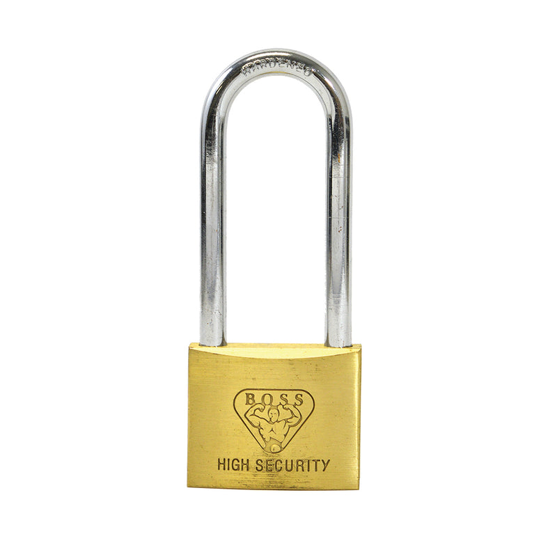 2251851, Brass Padlock 50x75mm - KA Hardened Steel Shackle - 2/pkg