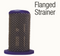 40151-00, NOZZLE STRAINER - FLANGED, 100 MESH