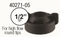 40271-05, RL CAP- UNIVERSAL, ROUND - BLACK