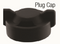 40272-B5, RL CAP- PLUG - BLACK W/ BUNA N O-RING