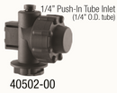 40502-00, COMPACT DIAPHRAGM BODY ASSY, 1/4" PUSH-IN TUBE