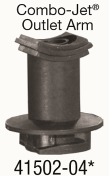 41502-04, COMBO-RATE RADIALOCK TURRET OUTLET