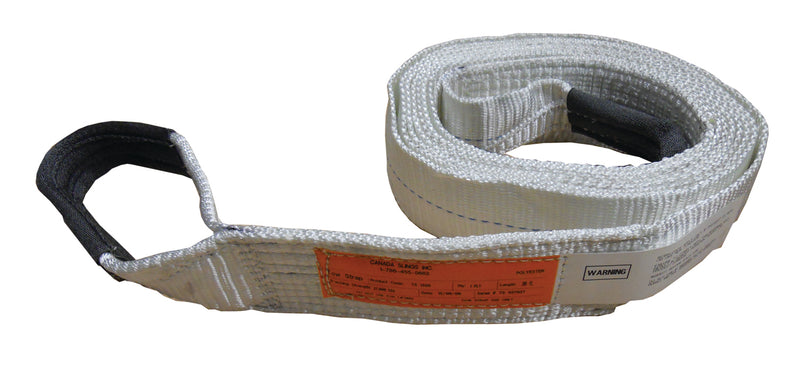 50920, Recovery Strap 2" x 20', White, 18000lbs