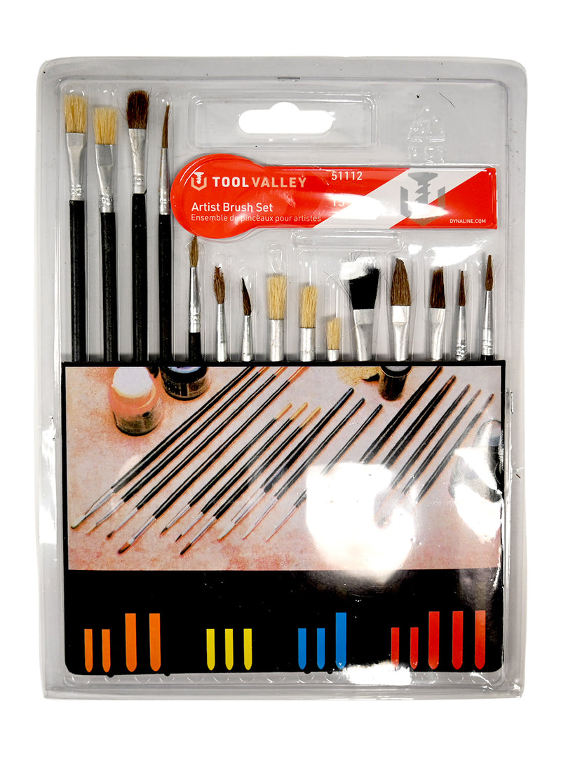 51112, Artist Brush 15 Pc Set