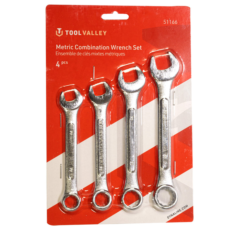 51166, Metric Combination Wrench Set