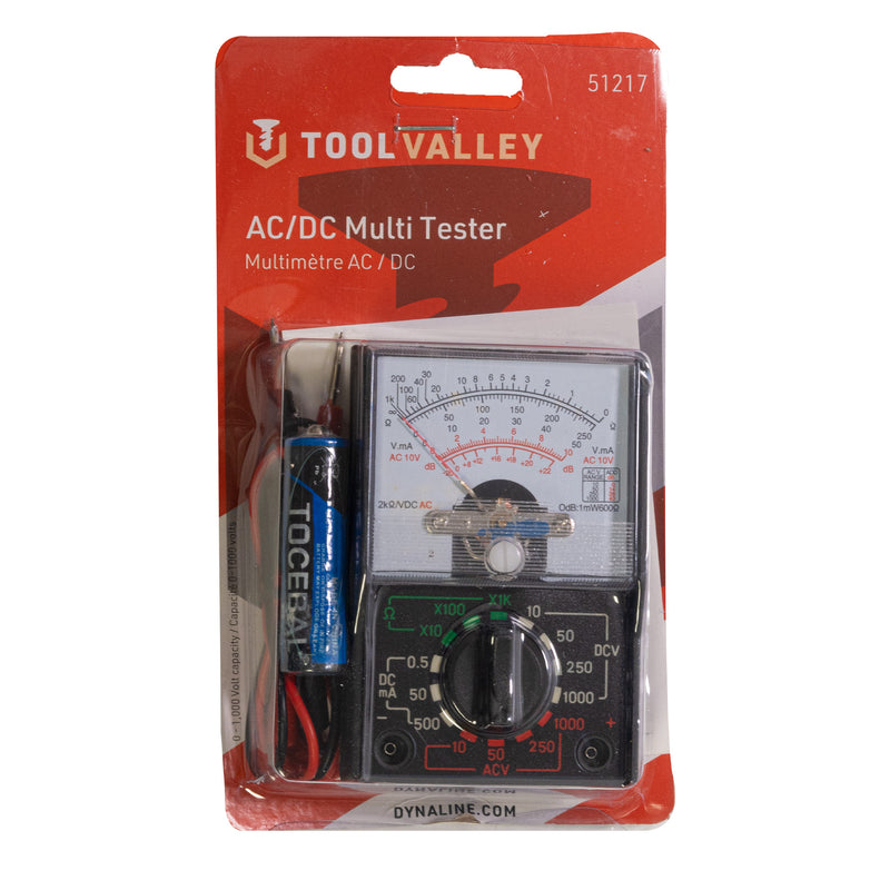 51217, AC/DC Multi Tester