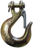 66075, Clevis Slip Hook C/W Latch (Alloy) 3/8