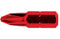 72202, Phillips #2 x 1" Red 5/Pkg