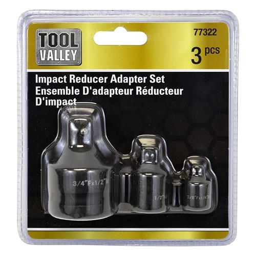 77322, Impact Reducer Adapter Set-3pc