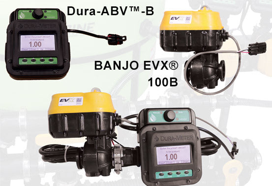 Dura-ABV-B, Dura-Meter w/ Auto-Batch connector/cable for EVX Valve 12V