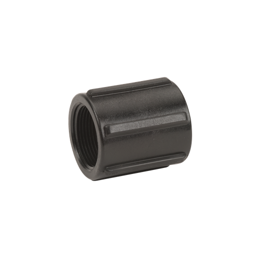 CPLG125, 1 ¼" POLY PIPE COUPLING