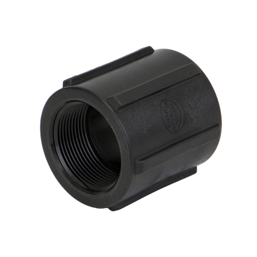 CPLG150, 1-½" POLY PIPE COUPLING