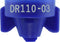 40286-03, DR COMBO-JET TIP/CAP ASSY - DR110-03, BLUE