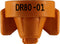 40280-01, DR COMBO-JET TIP/CAP ASSY - DR80-01, ORANGE