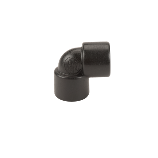 EL050-90, ½" 90° POLY ELBOW