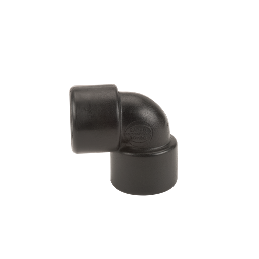 EL075-90, ¾" 90° POLY ELBOW