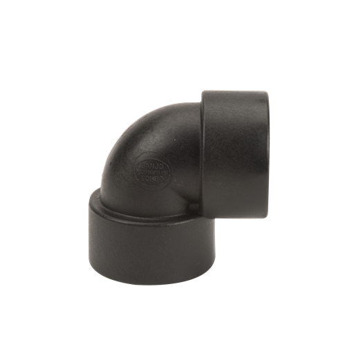 EL150-90, 1½" 90° POLY ELBOW