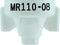 40291-08, MR COMBO-JET TIP/CAP ASSY - MR110-08, WHITE