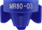 40290-03, MR COMBO-JET TIP/CAP ASSY - MR80-03, BLUE