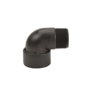 SL125-90, 1¼" 90° POLY STREET ELBOW