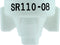 40287-08, SR COMBO-JET TIP/CAP ASSY - SR110-08, WHITE
