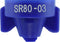 40288-03, SR COMBO-JET TIP/CAP ASSY - SR80-03, BLUE