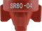 40288-04, SR COMBO-JET TIP/CAP ASSY - SR80-04, RED