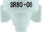 40288-08, SR COMBO-JET TIP/CAP ASSY - SR80-08, WHITE