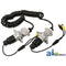 TCK523, CabCAM Trailer Cable Kit, 7 Pin Coiled, Aluminum Connectors, 2 Camera Capability
